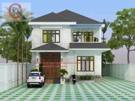 BIỆT THỰ MÁI NHẬT 2 TẦNG (12MX18M) HƯỚNG NHÀ CHÍNH
